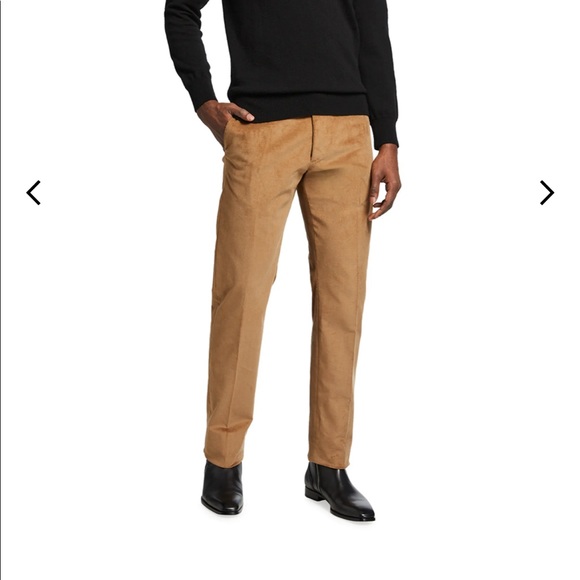 Zanella Corduroy Dress Pants - Picture 2 of 6